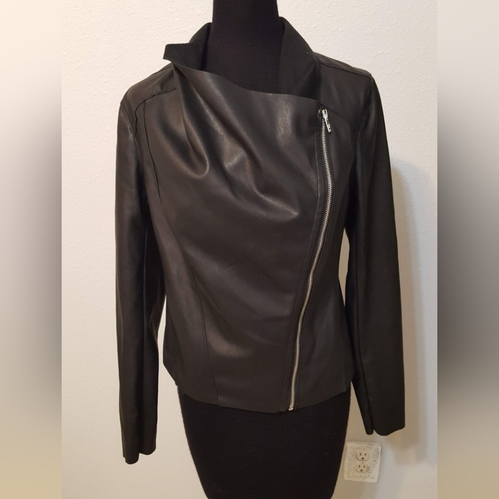 Faux leather jacket - Picture 1 of 6